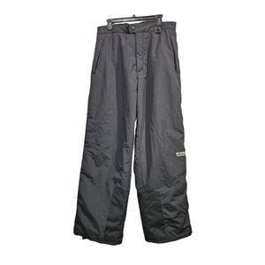 Precision Mountainwear Men's SIZE L Insulated Snow Pants in Black